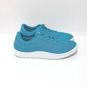 ALLBIRDS  Women’s Lace Up Canvas Pacer Athletic Shoe Thrive Teal Size 7